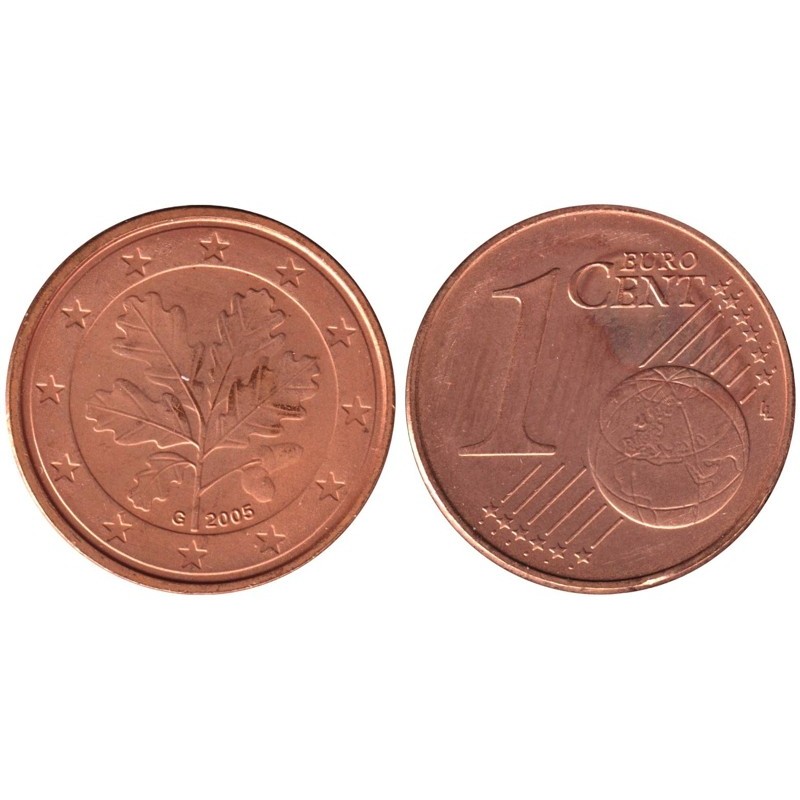 ALLEMAGNE - 1 cent d'euro - 2005 G ALLEMAGNE - 1 cent d'euro - 2005 G