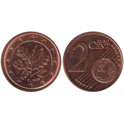 ALLEMAGNE - 2 cents d'euro - 2003 F