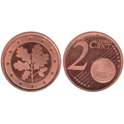 ALLEMAGNE - 2 cents d'euro - 2005 F