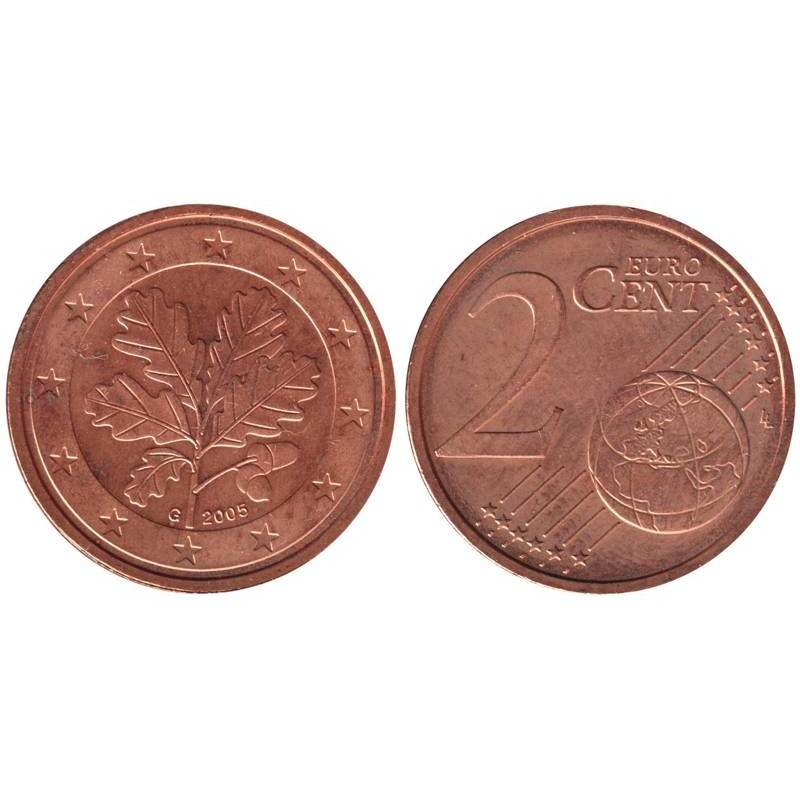 ALLEMAGNE - 2 cents d'euro - 2005 G ALLEMAGNE - 2 cents d'euro - 2005 G