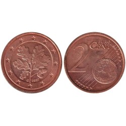 ALLEMAGNE - 2 cents d'euro - 2007 G