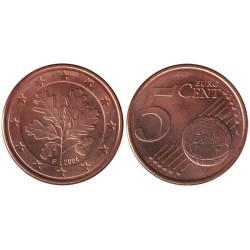 ALLEMAGNE - 5 cents d'euro - 2004 F