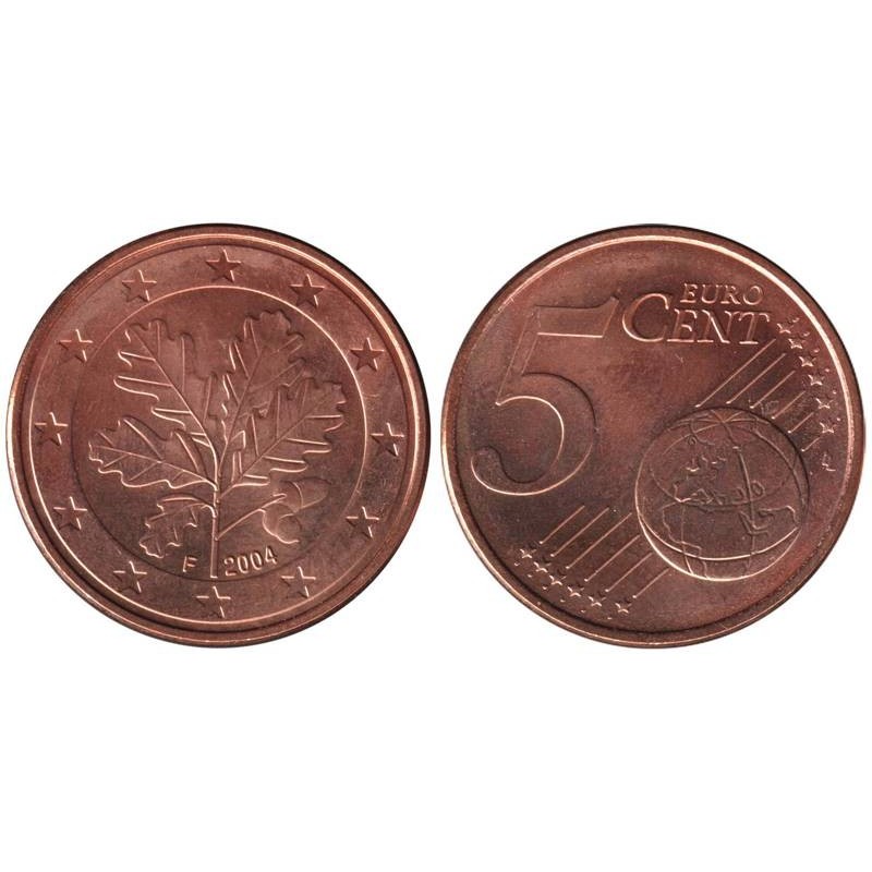 ALLEMAGNE - 5 cents d'euro - 2004 F ALLEMAGNE - 5 cents d'euro - 2004 F