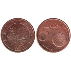 ALLEMAGNE - 5 cents d'euro - 2004 G
