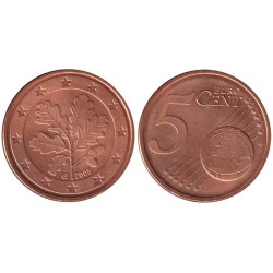 ALLEMAGNE - 5 cents d'euro - 2005 G