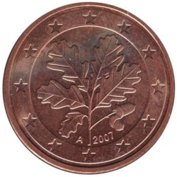 ALLEMAGNE - 5 cents d'euro - 2007 A