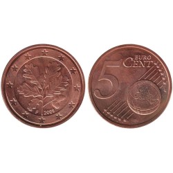 ALLEMAGNE - 5 cents d'euro - 2009 F