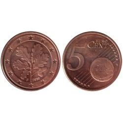 ALLEMAGNE - 5 cents d'euro - 2010 F