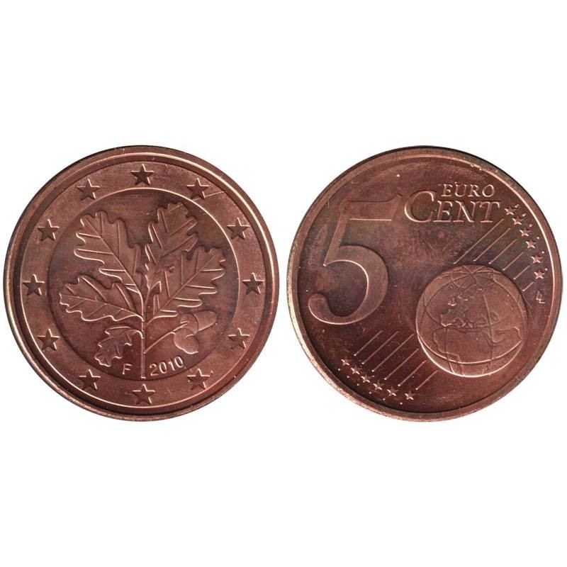ALLEMAGNE - 5 cents d'euro - 2010 F ALLEMAGNE - 5 cents d'euro - 2010 F