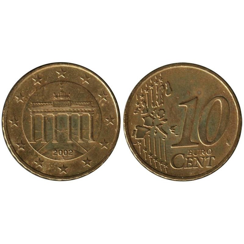 ALLEMAGNE - 10 cents d'euro - 2002 A ALLEMAGNE - 10 cents d'euro - 2002 A