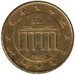 ALLEMAGNE - 10 cents d'euro - 2002 A