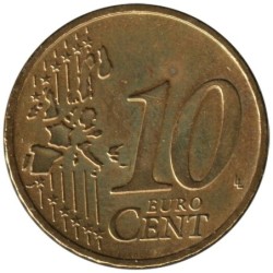 ALLEMAGNE - 10 cents d'euro - 2002 A