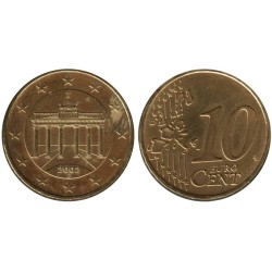 ALLEMAGNE - 10 cents d'euro - 2002 D