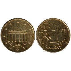 ALLEMAGNE - 10 cents d'euro - 2002 G