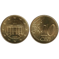 ALLEMAGNE - 10 cents d'euro - 2003 A
