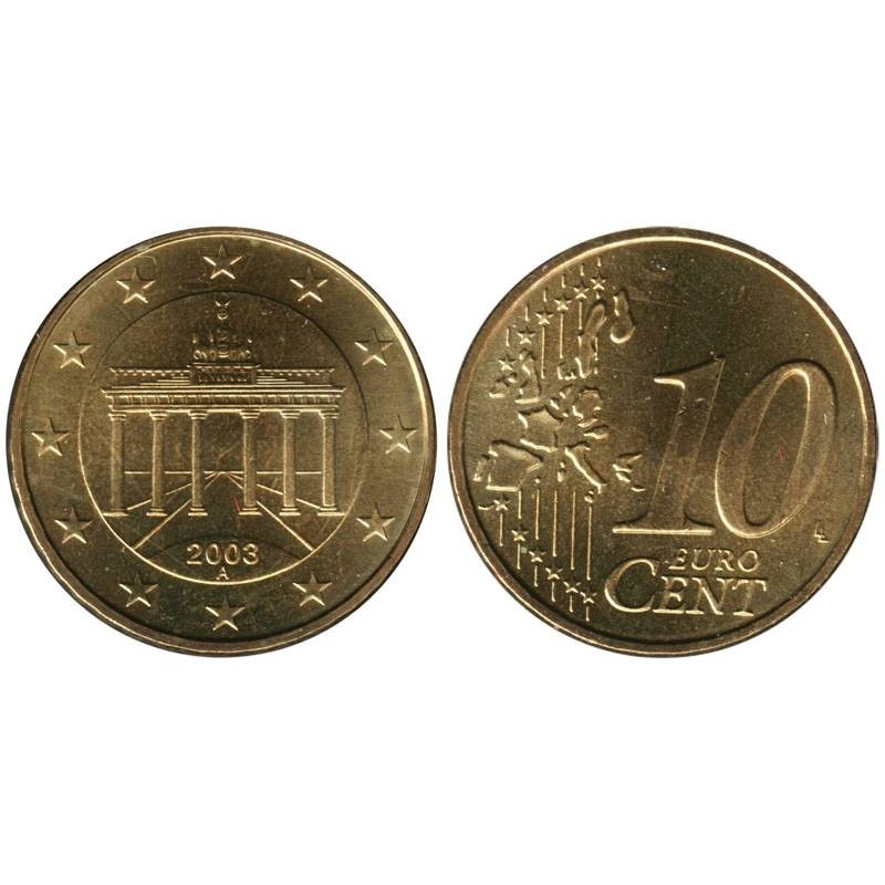 ALLEMAGNE - 10 cents d'euro - 2003 A ALLEMAGNE - 10 cents d'euro - 2003 A