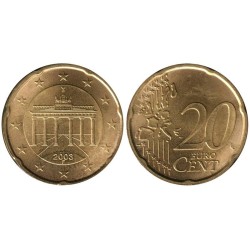 ALLEMAGNE - 20 cents d'euro - 2003 F
