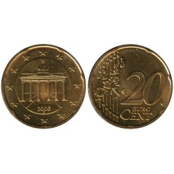ALLEMAGNE - 20 cents d'euro - 2006 D