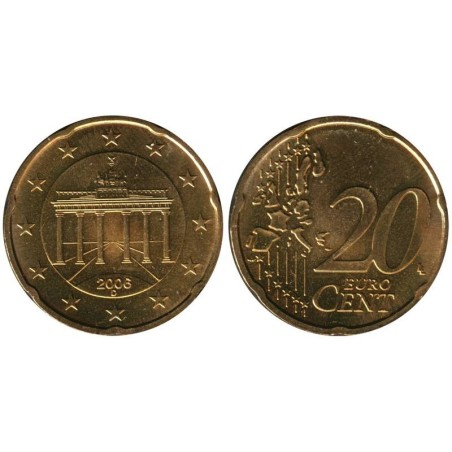 ALLEMAGNE - 20 cents d'euro - 2006 D ALLEMAGNE - 20 cents d'euro - 2006 D