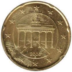 ALLEMAGNE - 20 cents d'euro - 2006 G