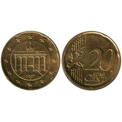 ALLEMAGNE - 20 cents d'euro - 2007 A