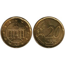 ALLEMAGNE - 20 cents d'euro - 2007 G