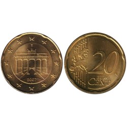 ALLEMAGNE - 20 cents d'euro - 2007 J