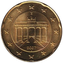 ALLEMAGNE - 20 cents d'euro - 2007 J
