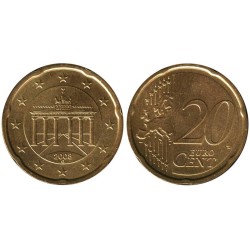ALLEMAGNE - 20 cents d'euro - 2008 G