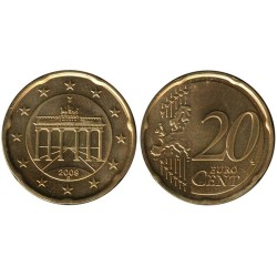 ALLEMAGNE - 20 cents d'euro - 2009 D