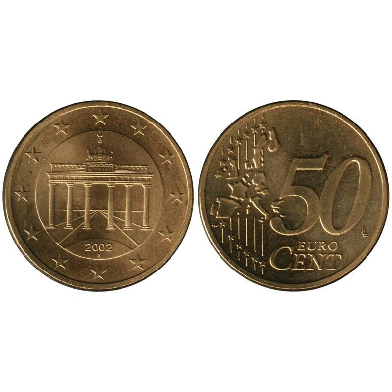 ALLEMAGNE - 50 cents d'euro - 2002 A ALLEMAGNE - 50 cents d'euro - 2002 A