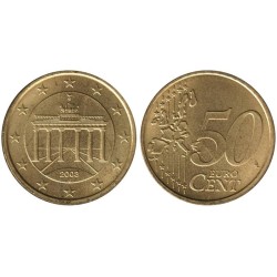 ALLEMAGNE - 50 cents d'euro - 2003 J