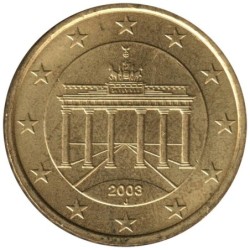 ALLEMAGNE - 50 cents d'euro - 2003 J