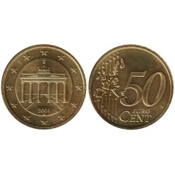 ALLEMAGNE - 50 cents d'euro - 2004 A