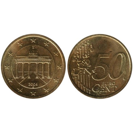 ALLEMAGNE - 50 cents d'euro - 2004 G