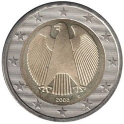 ALLEMAGNE - 2 euros - 2003 D