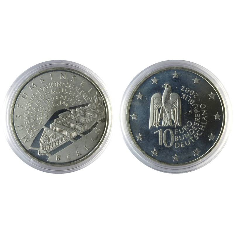 ALLEMAGNE - 10 euros - L'île aux Musées de Berlin - 2002 A ALLEMAGNE - 10 euros - L'île aux Musées de Berlin - 2002 A