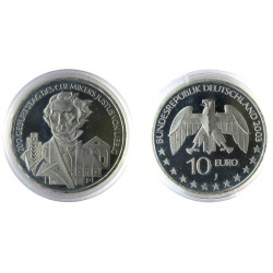 ALLEMAGNE - 10 euros - 200 ans de la naissance de Justus Von Liebig - 2003 J