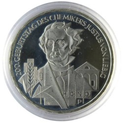 ALLEMAGNE - 10 euros - 200 ans de la naissance de Justus Von Liebig - 2003 J