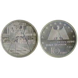 ALLEMAGNE - 10 euros - Bassin Industriel de la Ruhr - 2003 F