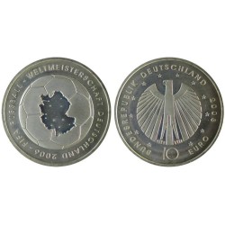 ALLEMAGNE - 10 euros - Coupe du Monde Football FIFA - 2003 A