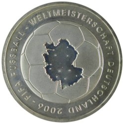 ALLEMAGNE - 10 euros - Coupe du Monde Football FIFA - 2003 A
