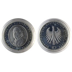 ALLEMAGNE - 10 euros - 200 ans de la naissance de Eduard Moerike - 2004 F