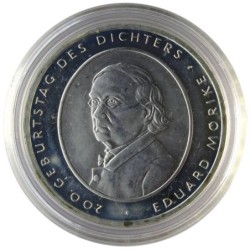 ALLEMAGNE - 10 euros - 200 ans de la naissance de Eduard Moerike - 2004 F