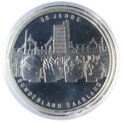 ALLEMAGNE - 10 euros - 50 ans de la Sarre - 2007 G