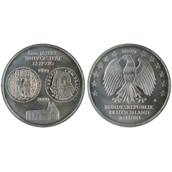 ALLEMAGNE - 10 euros - 600 ans de l'Université de Leipzig - 2009 A