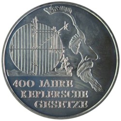 ALLEMAGNE - 10 euros - 400 ans des lois de Kepler - 2009 F