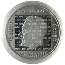 ALLEMAGNE - 10 euros - 100 ans de la naissance Konrad Zuse - 2010 G