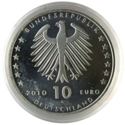 ALLEMAGNE - 10 euros - 100 ans de la naissance Konrad Zuse - 2010 G