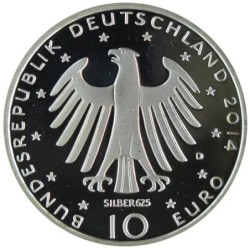 ALLEMAGNE - 10 euros - 150 ans de la naissance de Richard Strauss - 2014 D